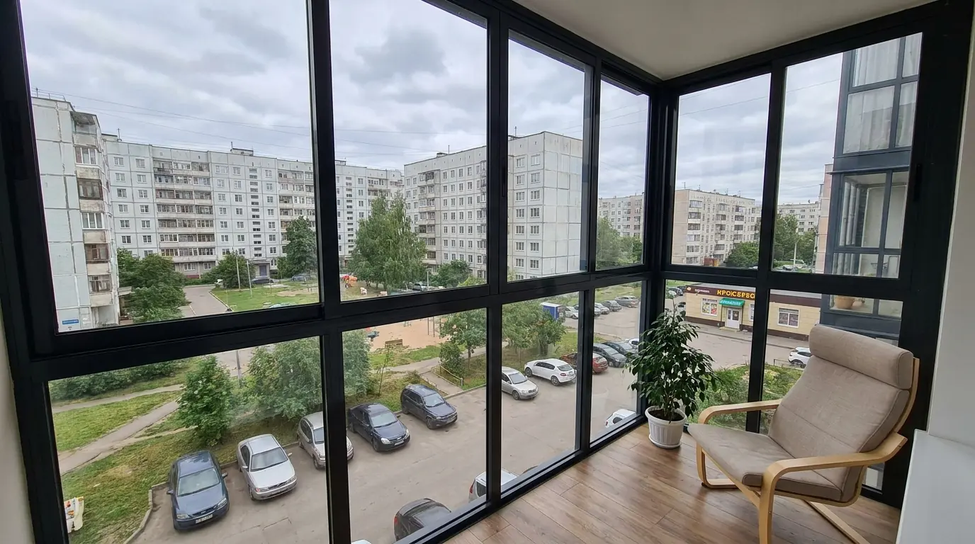 Раздвижные двери на балкон
